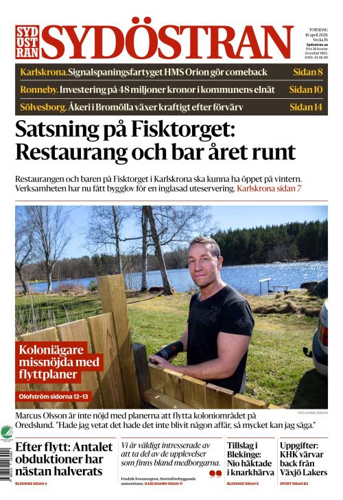 Sydöstran 16.4.2026