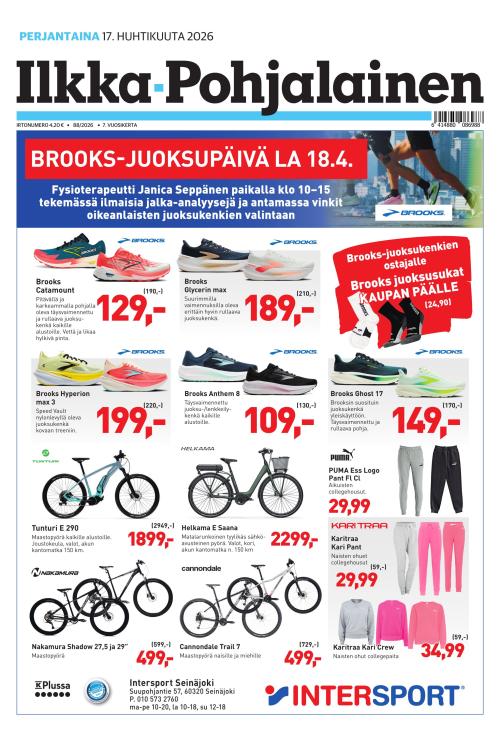 Ilkka-Pohjalainen 17.4.2026