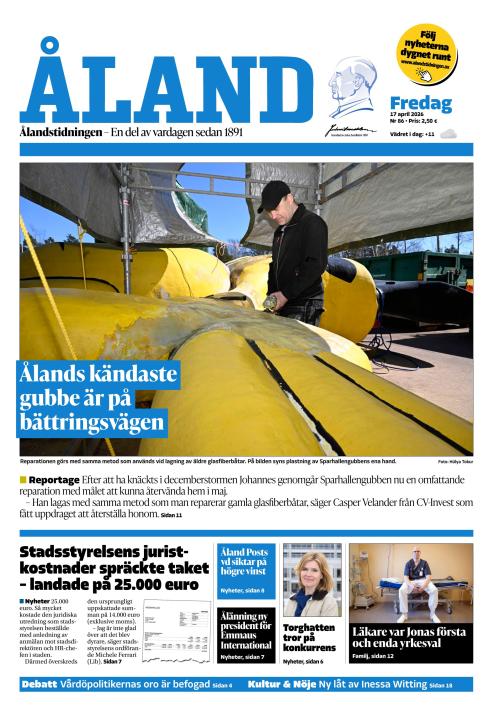 Ålandstidningen 17.4.2026