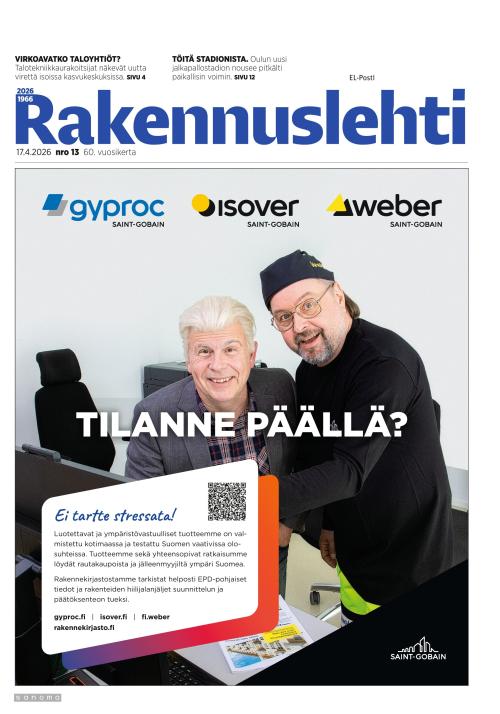 Rakennuslehti 13/2026