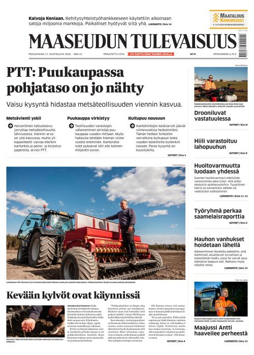 Maaseudun Tulevaisuus 17.4.2026