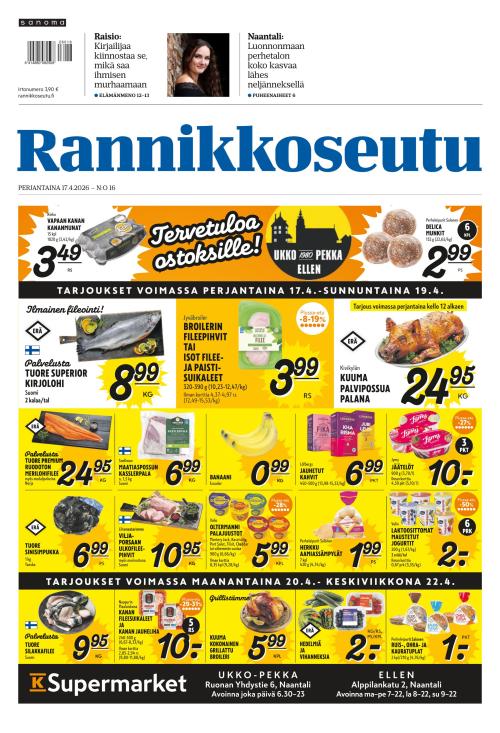 Rannikkoseutu 17.4.2026