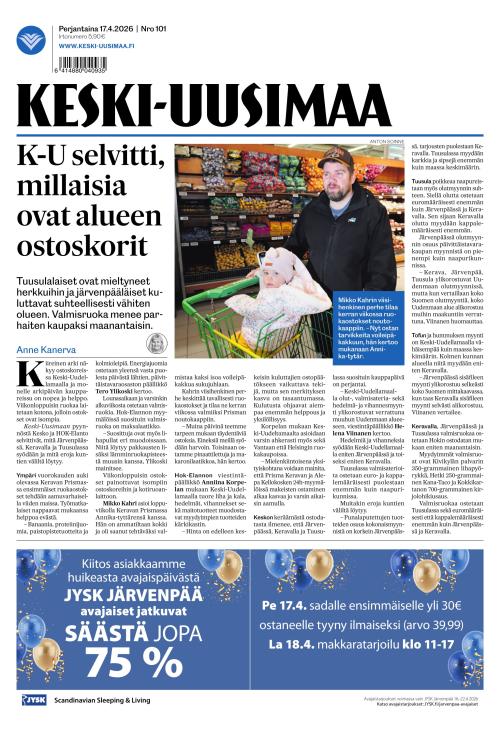 Keski-Uusimaa 17.4.2026