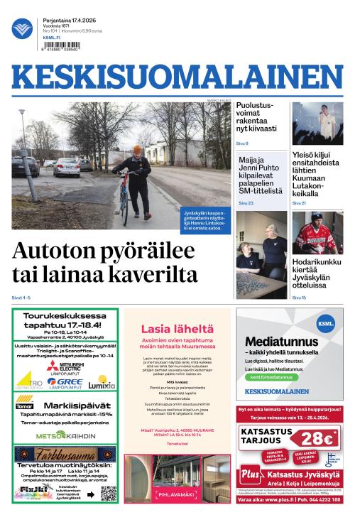 Keskisuomalainen 17.4.2026