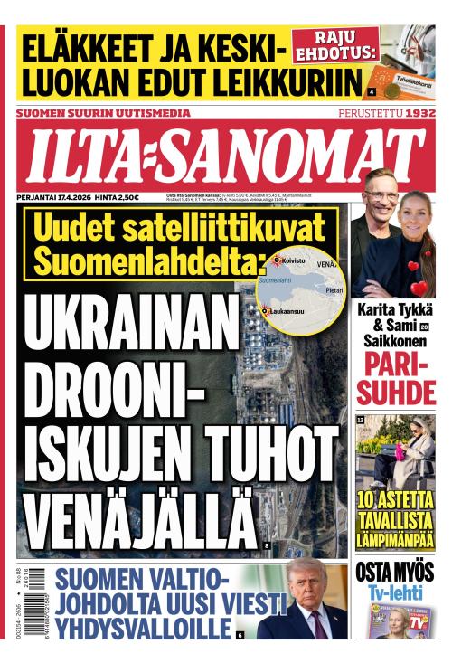Ilta-Sanomat 17.4.2026