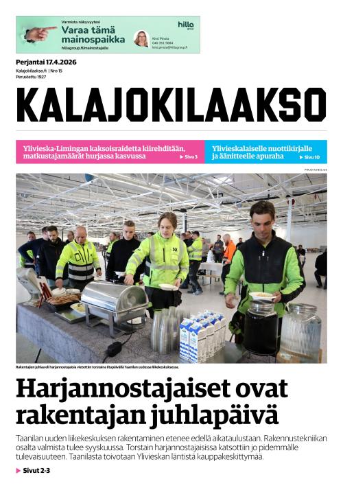 Kalajokilaakso ja Kalajaska 17.4.2026