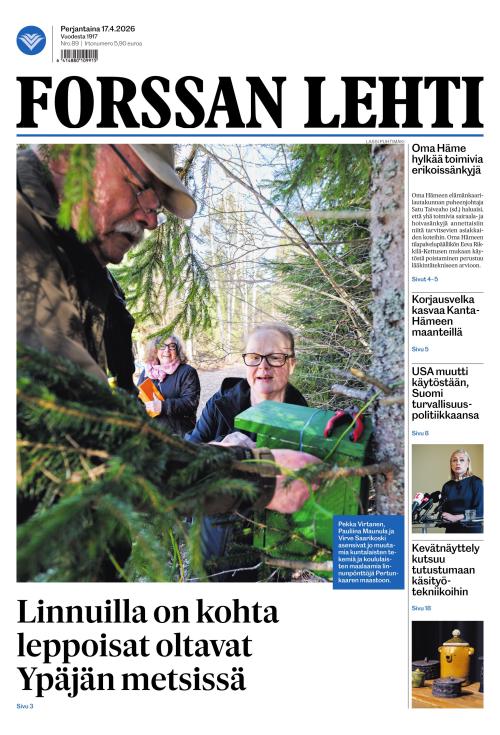 Forssan Lehti 17.4.2026