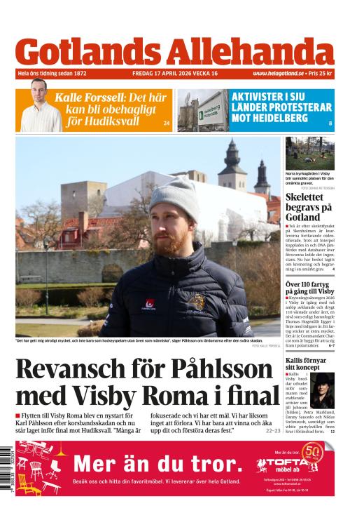 Gotlands Allehanda 17.4.2026