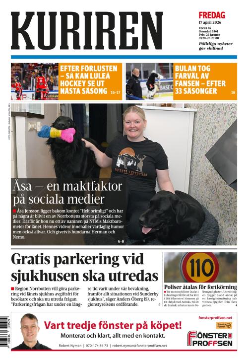 Norrbottens-kuriren 17.4.2026