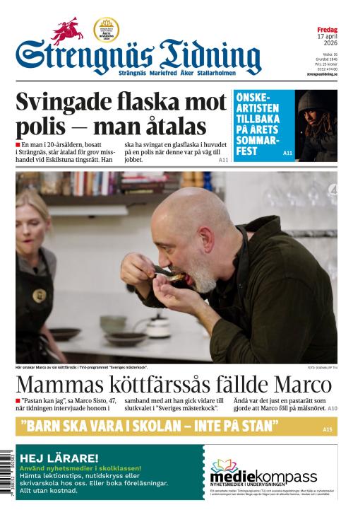 Strengnäs Tidning 17.4.2026