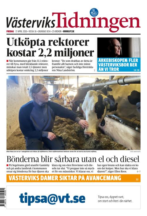 Västerviks-Tidningen 17.4.2026