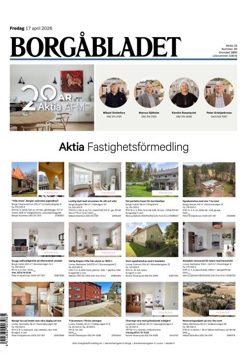 Borgåbladet 17.4.2026