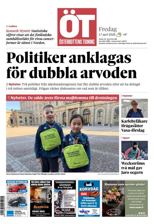 Österbottens Tidning 17.4.2026