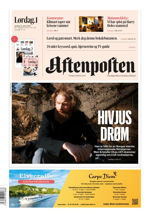 Aftenposten 18.4.2026