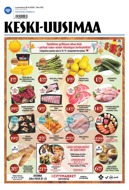 Keski-Uusimaa 18.4.2026