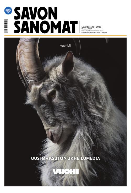 Savon Sanomat 18.4.2026