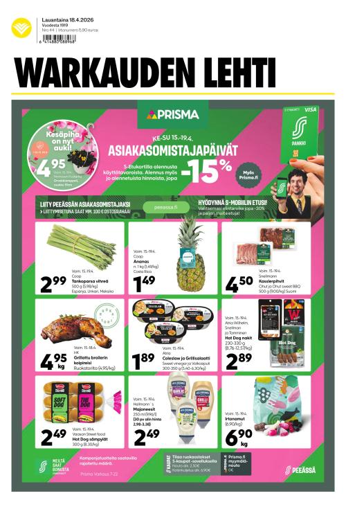 Warkauden Lehti 18.4.2026