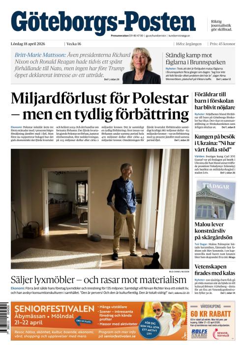 Göteborgs-Posten 18.4.2026