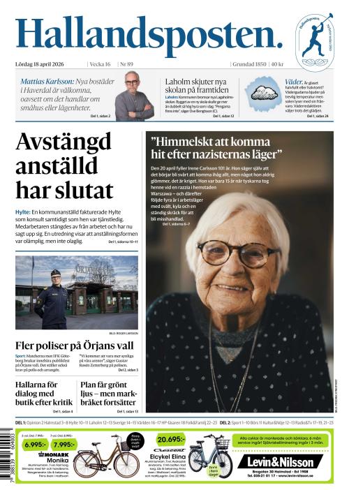 Hallandsposten 18.4.2026