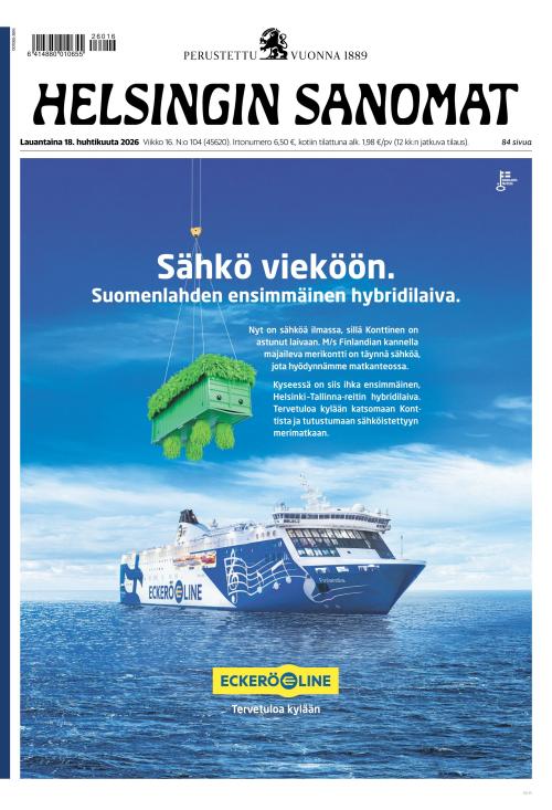 Helsingin Sanomat 18.4.2026