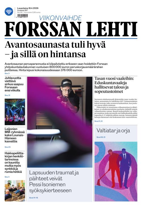 Forssan Lehti 18.4.2026