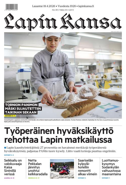 Lapin Kansa 18.4.2026