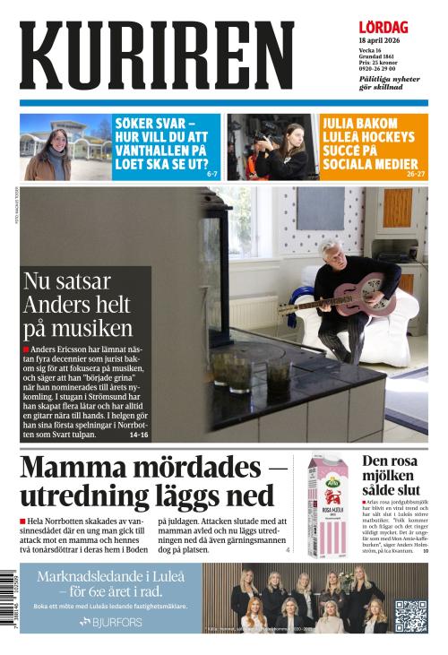 Norrbottens-kuriren 18.4.2026