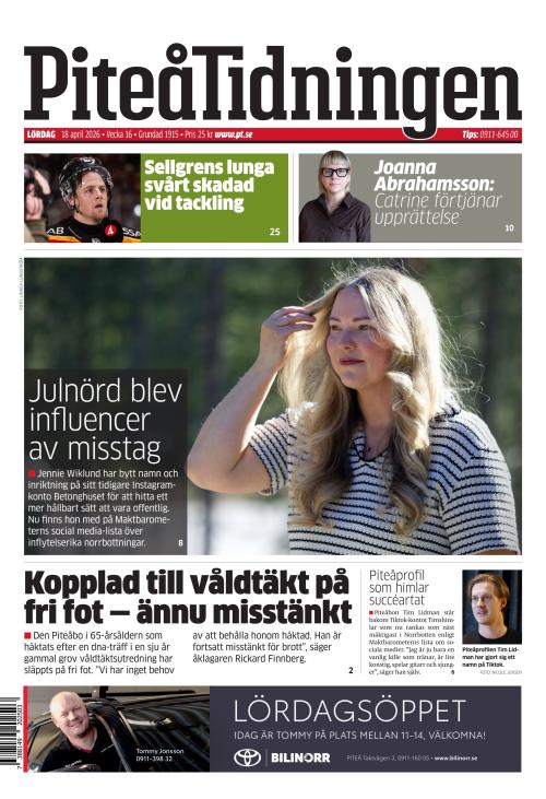 Piteå-Tidningen 18.4.2026