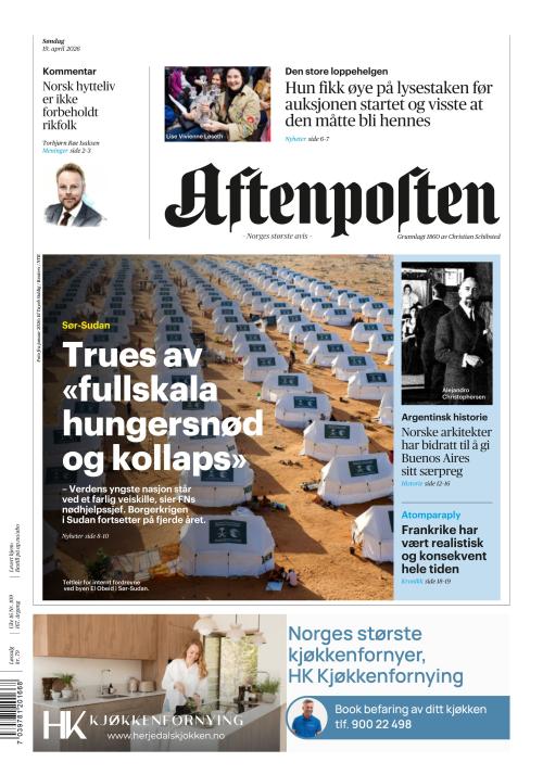 Aftenposten 19.4.2026