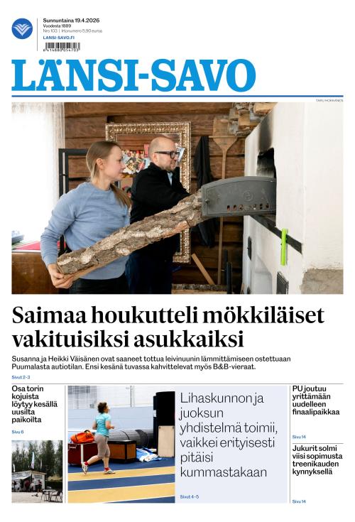 Länsi-Savo 19.4.2026