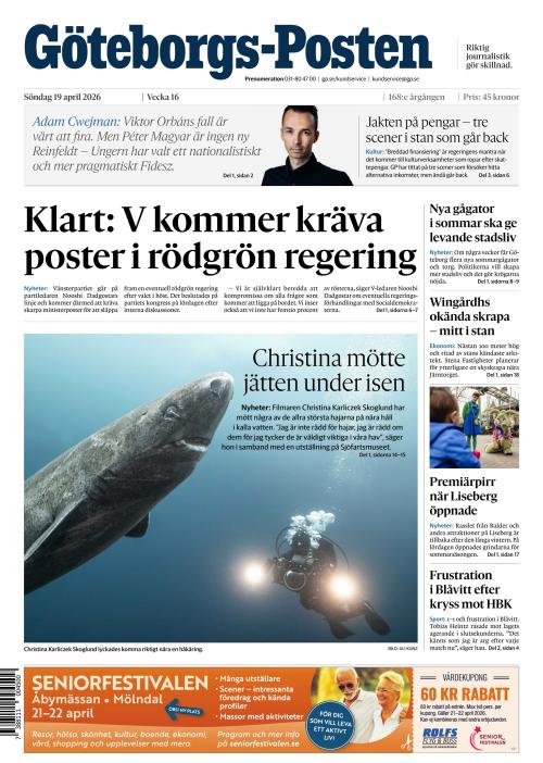 Göteborgs-Posten 19.4.2026
