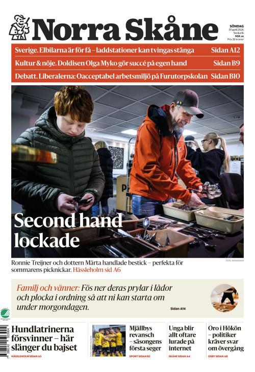 Norra Skåne 19.4.2026