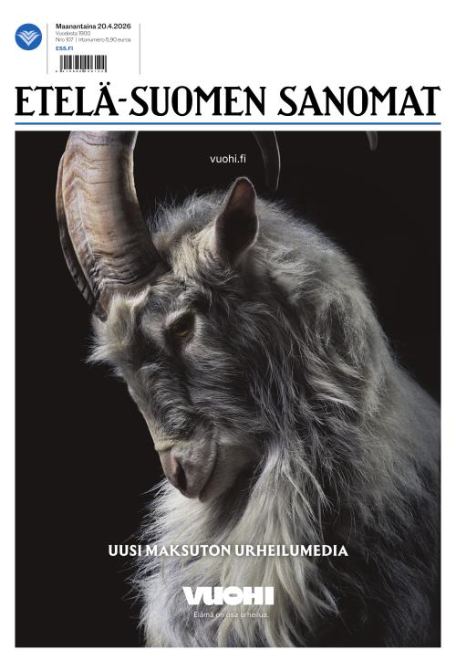 Etelä-Suomen Sanomat 20.4.2026