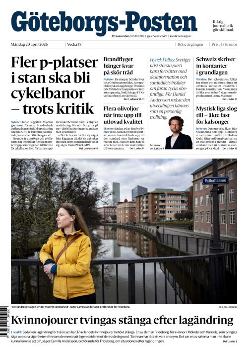 Göteborgs-Posten 20.4.2026
