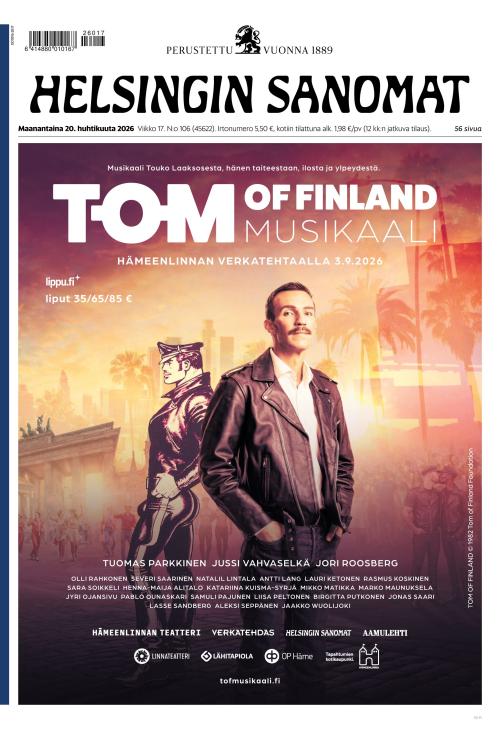 Helsingin Sanomat 20.4.2026