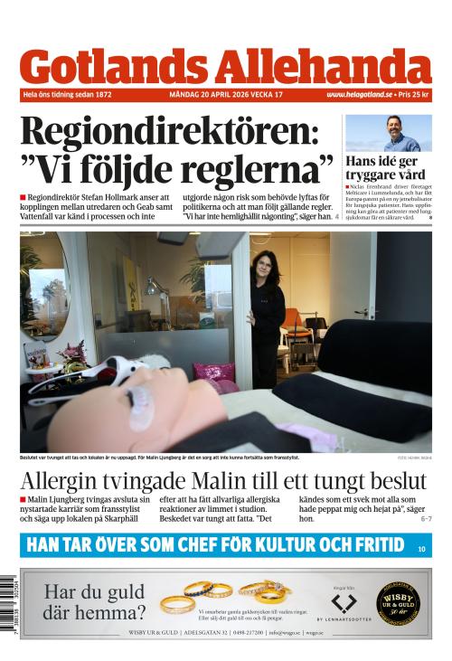 Gotlands Allehanda 20.4.2026