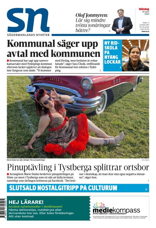Södermanlands Nyheter 20.4.2026