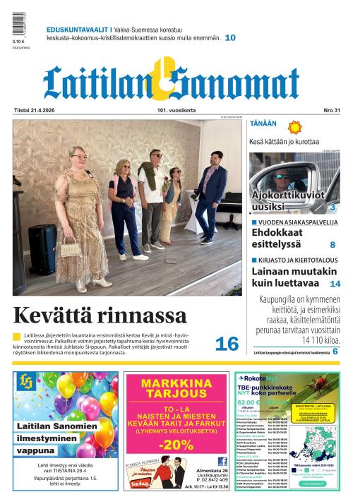 Laitilan Sanomat 21.4.2026