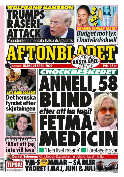 Aftonbladet 21.4.2026
