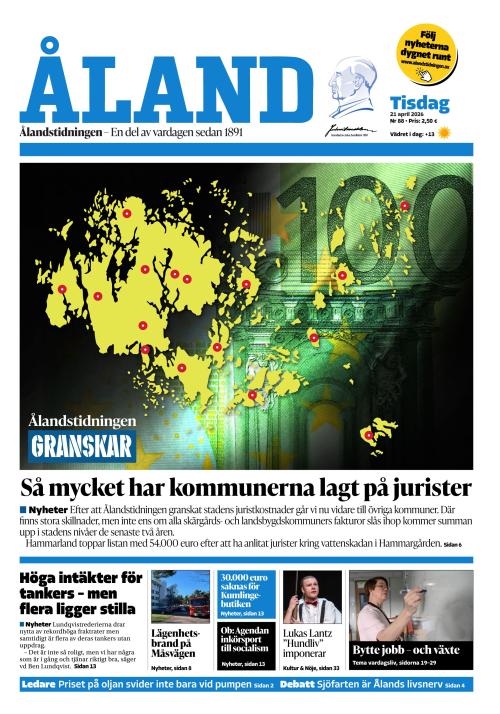 Ålandstidningen 21.4.2026