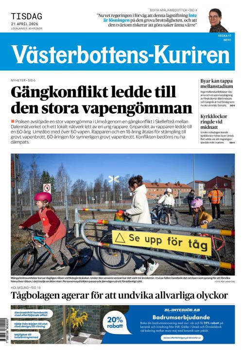 Västerbottens-Kuriren (SE) 21.4.2026