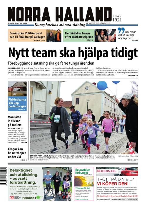 Norra Halland 21.4.2026