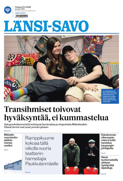 Länsi-Savo 21.4.2026
