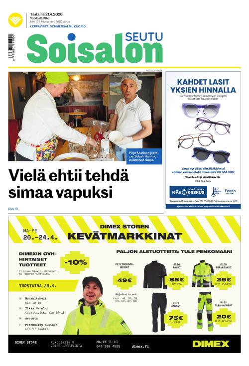 Soisalon Seutu 21.4.2026
