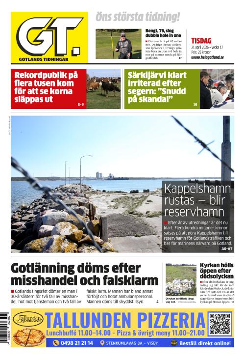 Gotlands Tidningar 21.4.2026