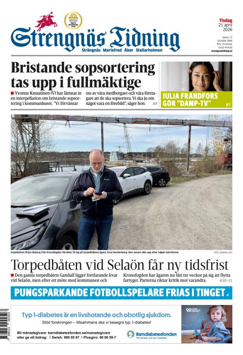 Strengnäs Tidning 21.4.2026