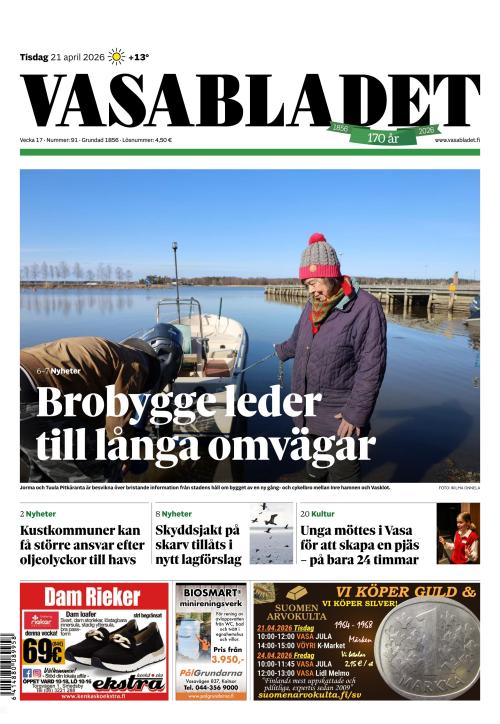 Vasabladet 21.4.2026