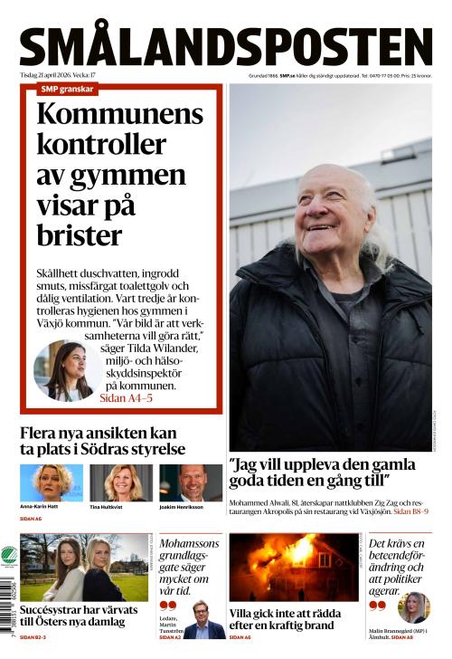 Smålandsposten 21.4.2026