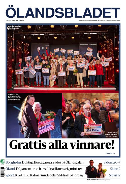 Ölandsbladet 21.4.2026