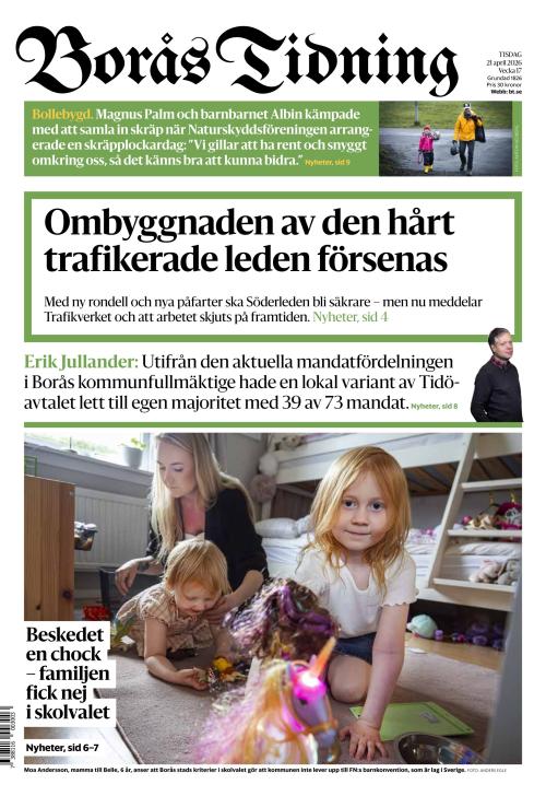 Borås Tidning 21.4.2026